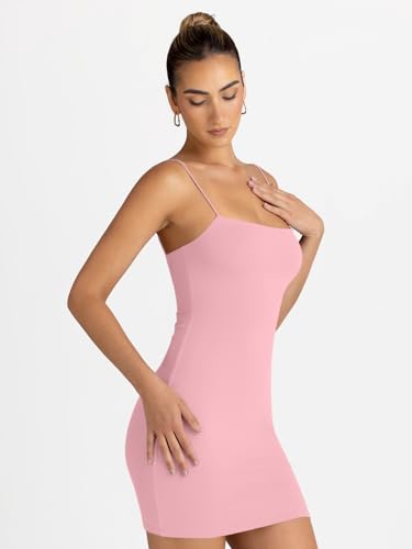 Image of LILLUSORY Women's Mini Sexy Bodycon Dress 2026 Spring Summer Going Out Short Backless Party Club Dresses Y2k Clothes