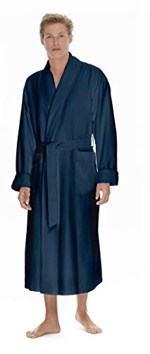 Image of Men's Luxury Hotel Robe by Boca Terry, Microfiber Spa & Resort Bath Robe