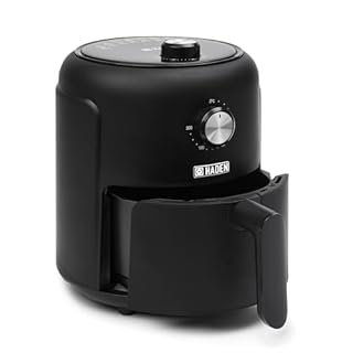 Haden Small Air Fryer - 2.6L 1000W for Fast Cooking - Easy to Clean, Lightweight, Perfect for 1-2 People - Affordable and Compact ideal for Small Kitchens