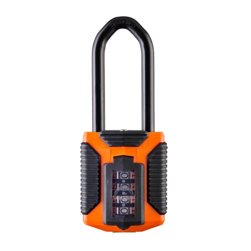 Squire Heavy Duty Combination Padlock | Long Shackle | CP50ATLO/2.5 | All Terrain Weatherproof Padlock | Indoor/Outdoor | Corrosion Resistant | for Gates and Storage Units and More | 2.5 Inch Shackle