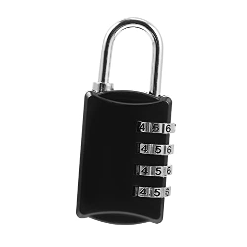 Cabilock 4 Combination Lock for School and Gym Lockers Portable Padlock Easy Reset Your Own Code Secure Your Belongings from Theft for Lockers and Toolboxes