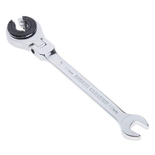 homozy 2 Peças Chave De Catraca De Tubulação Chaves Inglesas Ferramenta De Reparo De Aço Durável Ext