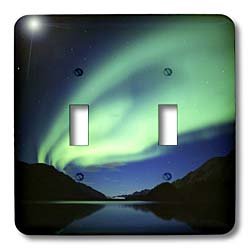 Interrupteur à baïonnette Aurora Borealis 3dRose LSP_54112_2 pour décoration murale