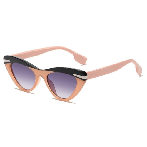 Lunettes de soleil œil de chat avec pare-soleil tendance pour femme