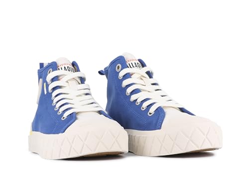 Image of Palladium Unisex Palla Ace Mid Organic Canvas Lace Up Sneaker