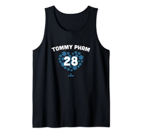 Tommy Pham Heart San Diego Baseball Fan Valentines Tank Top