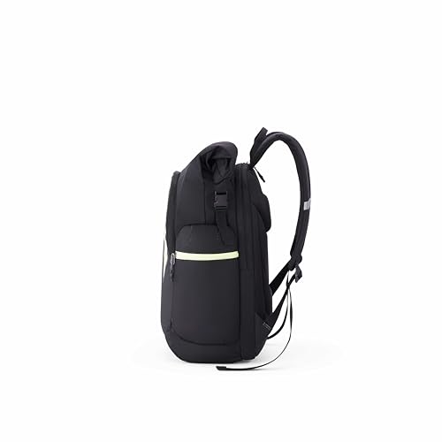 Image of American Tourister Dank | 43.32 Ltrs | 3 Compartments | Bottle Pocket | Ergonomic Padded Back Panel & Shoulder Straps | High School Backpack | 1 Year International Warranty | Black