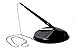 Reception Pen Desk Set On Chain With Stand- Black Counter Pen + Free Refills