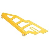 MotHeart Motorcycle Rear Chain Guard Protector for SV1000 2003-2005 SV1000S 2003-2005 CNC 6061 Aluminum Sprocket Cover Durable Easy to Install sv1000 sv1000s Accessories (Gold)