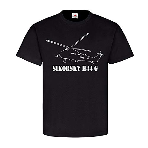 Sikorsky H34 G hélicoptère vêtement militaire Bundeswehr réserviste Copytec 23777 noir XL