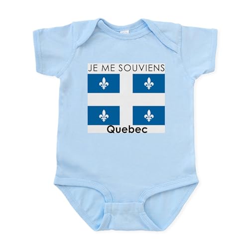 Image of CafePress Je Me Souviens Quebec Infant Bodysuit Cute Infant Bodysuit Baby Romper