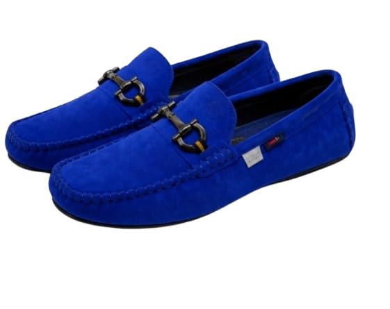 Image of BUZZBASK Men?s Synthetic Leather Loafers | Premium Soft Comfort Driving Shoes | Lightweight Casual Slip-On Moccasins for Office, Party, Anti-Skid Sole Stylish Formal Shoes