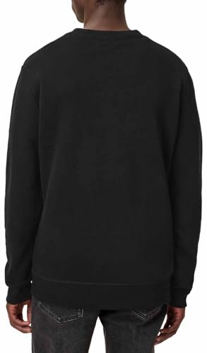 Men's Raven Crew Neck Sweatshirt, Black4