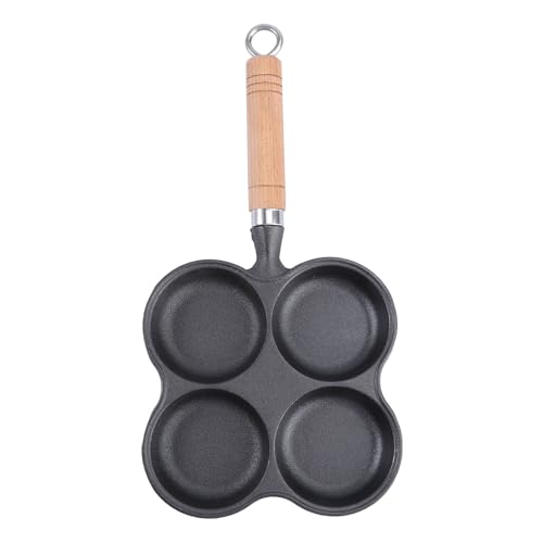 Poêle à œufs aluminium induction revêtement antiadhésif 4 trous - 2