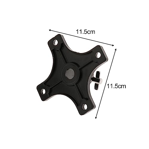 B Baosity Seat Base Mount Plate Drum Throne Sturdy Durable Bar Stool Swivel Plate Drummer Stool 11.5Cm Drum Throne Stool Portable Drum Stool Seat #TOP3