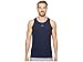 adidas Men's Heathered Tank Top, Collegiate Navy/Black, Small