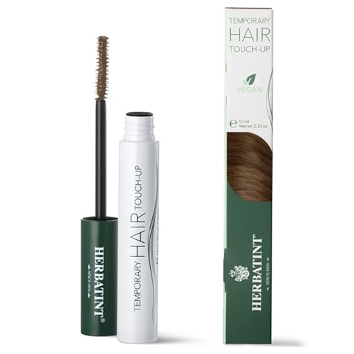 Herbatint Temporary Hair Touch-Up Rubio | Máscara para el Cabello para el Retocado Instantáneo del Crecimiento | Cobertura Temporal, Dermatológicamente Testado, 93% Ingredientes de Origen Natural