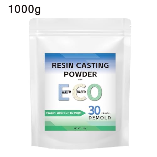 Résine de moulage rapide plâtre activé eau bijoux et déco - 3