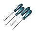 AHYYLKLPER 4pcs/Pack Car Oil Seal Screwdrivers Set O-Ring Seal Gasket Puller Remover Pick Hooks Practical Tool Hand Tool Accessories
