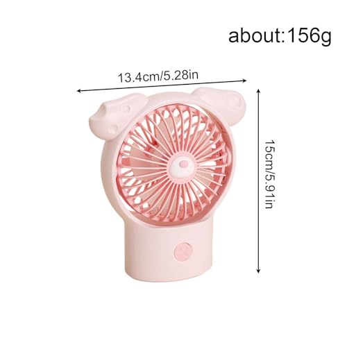 Ventilateur portatif à main rechargeable, la solution fraîcheur nomade anti-canicule - 6