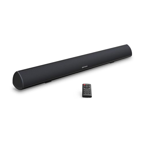 BESTISAN Soundbar, TV Sound Bar with Wired HDMI and Wireless Bluetooth 5.0 Home Theater System (28...
