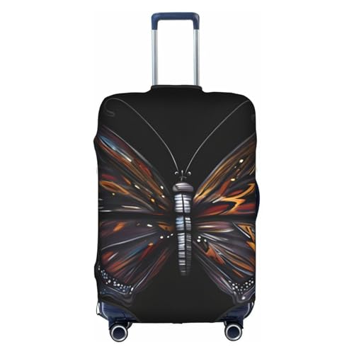 Mystery Butterfly Suitcase Cover Luggage Protective Case High Elasticity Material For Travelers