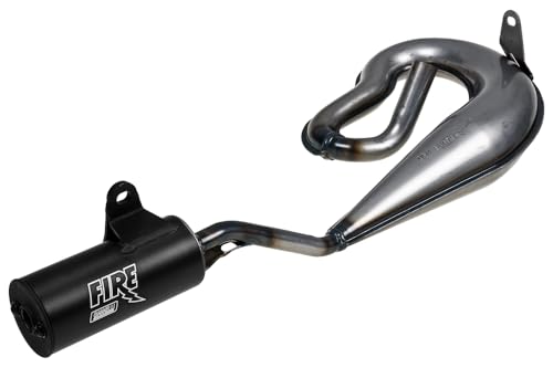 GIANNELLI MARMITTA PIAGGIO CIAOOMOLOGATA DGM VERNICIATA TRASPARENTE CON SILENZIATORE ANODIZZATO NERO