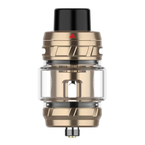 For Vaporesso iTank T Clearomiseur 6 ml (Doré) Résistance GTi Dual Mesh 0,2 Ω/0,4 Ω Remplissage coulissant/Circulation d'air par le haut Réservoir pour Armour Ultra/MAX/S Gen Max/SE Mod No Nicotine