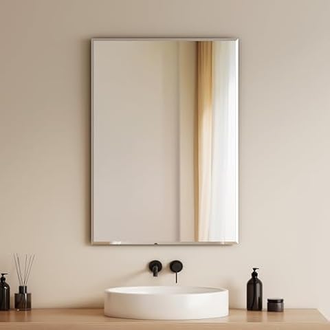 EMKE 500x700mm Frameless Bathroom Mirror Cover