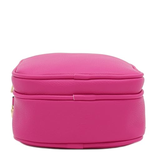 Image of FashionPuzzle Multi Pocket PU Leather Casual Medium Crossbody Bag with Adjustable Strap