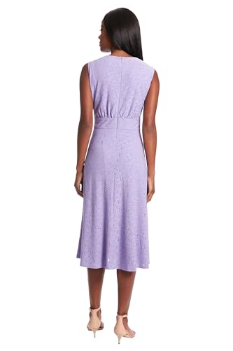 Image of London Times Women's Dresses Inset Waist Midi Dress Career Office Occasion Guest of