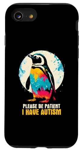 Bitte haben Sie Geduld Ich habe Autismus - Autism Awareness Month Hülle für iPhone SE (2020) / 7 / 8