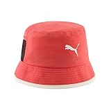 PUMA Womens Principle Nylon 2.0 Bucket Hat Casual - Red