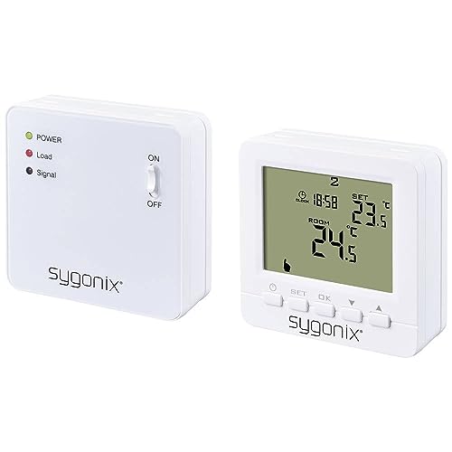 Sygonix SY-5470190 Funk-Raumthermostat Aufputz Wochenprogramm 1 St.