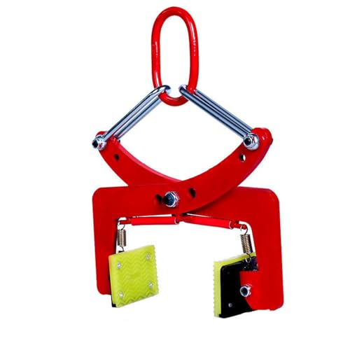 Pince de levage pour plaques d'acier pour sécuriser le transport de tôles