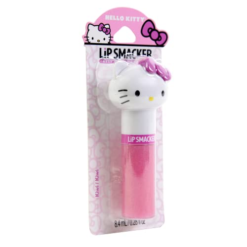 Lip Smacker Sanrio Hello Kitty Flavored Lip Gloss Lippy Pal Shimmer, Kiwi, Moisturizing #TOP2