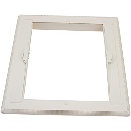 pro-Styling Innenrahmen für MPK VisionVent M Dachhaube 40 x 40 cm, Weiß, Kunststoff, für Wohnwagen, Wohnmobil, Caravan mit Doppelrollo (Verdunkelung und Moskitonetz)