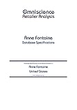  Anne Fontaine - United States: Retailer Analysis Database Specifications (Omniscience Retailer Analysis - United States Book 5874) (English Edition)