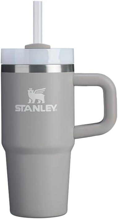 Stanley 1913 Stainless Steel Insulated Travel Mug, 14 oz, Ash - Quencher H2.O FlowState Tumbler Stanley 1913 Stainless Steel Insulated Travel Mug, 14 oz, Ash - Quencher H2.O FlowState Tumbler