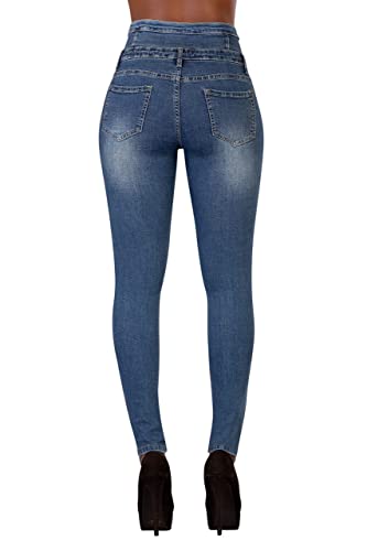 High Waisted Jeans for Women, Trendy Womens Jeans, Skinny Butt Lift Pants for Women with Tummy Control.4