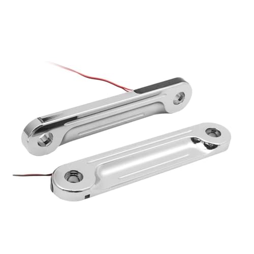 Clignotants LED de fourche moto Touring Road King feux directionnels puissants finition chrome