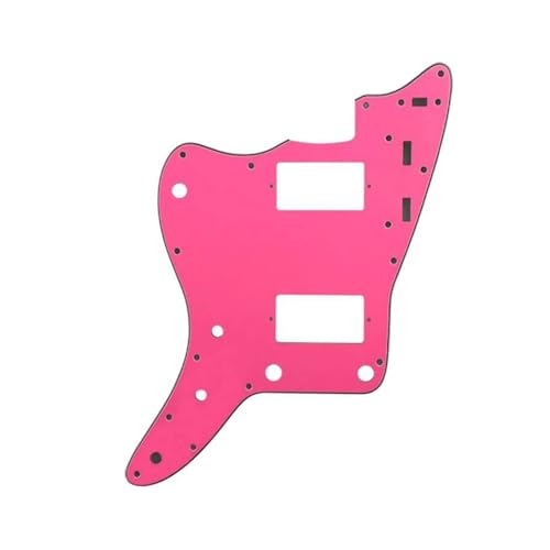 エレキギターのピックガード 左利き用ギター用ピックガード(13本のネジ付き)PAFハムバッカー用スクラッチプレート交換用(Style 9)