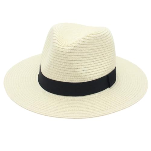 Chapeau de paille hommes femmes pour plage soleil voyage été