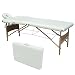 Mobiclinic, Table de masage Pliante, CM-01 Light, 186x60 cm, Lit de Massage, Marque européenne, Appui-tête, Hauteur réglable, Portable, Bois, Massage, Portable, Jusqu'à 250 kg, Crème