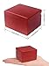 Sinzyo Music Box Carved Wood Wind Up Musical Box Gift for Christmas,Birthday,Valentine's Day(Red Box, Tune : Teddy Bears Picnic)