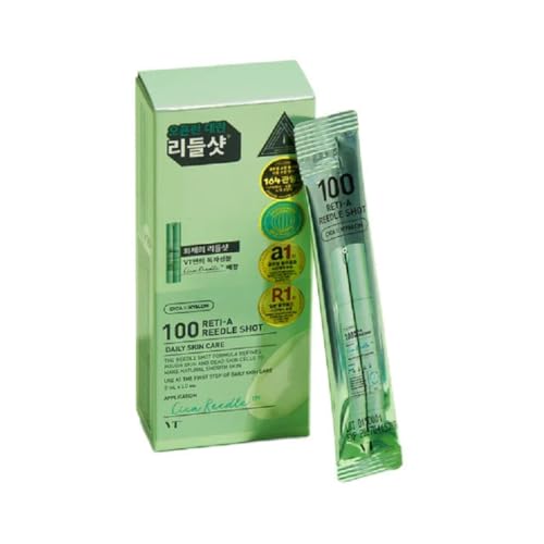 VT Reti-A Reedle Shot, Cuidado diario de la piel, 100 ampollas, 2 ml x 10