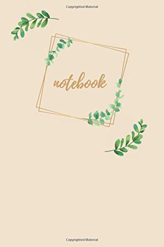 JTB Crafts&PaperConcept - Go Green Together - Notebook - 100 pages (50 sheets) - LINE PAGES - 6 x 9 inches