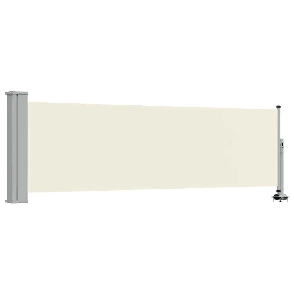 Store latéral extensible crème pour aménager un jardin ou une terrasse cosy