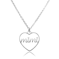 3.Mimi Heart Necklace