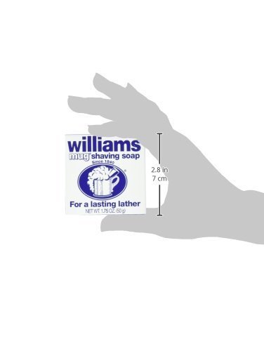 Williams Mug Shaving Soap, 12 Count